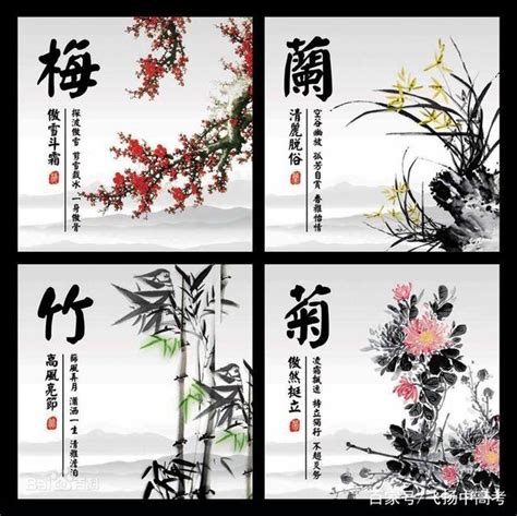 花中四君子的象徵意義|四君子：中國文化瑰寶